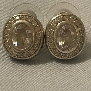 Elegant‎ Silver Stud Earrings